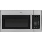 GE Over-the-Range Microwave Oven, Stainless Steel, 1.6 Cu. Ft., 16 1/8 H x 29 7/8 W x 15 9/16 D
