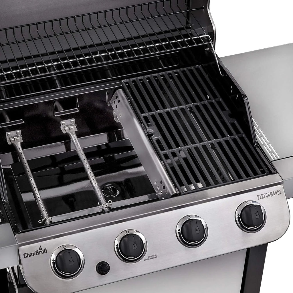 Char-Broil Performance 4-Burner Liquid Propane Gas Grill, Stainless Steel - 463377319