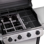 Char-Broil Performance 4-Burner Liquid Propane Gas Grill, Stainless Steel - 463377319