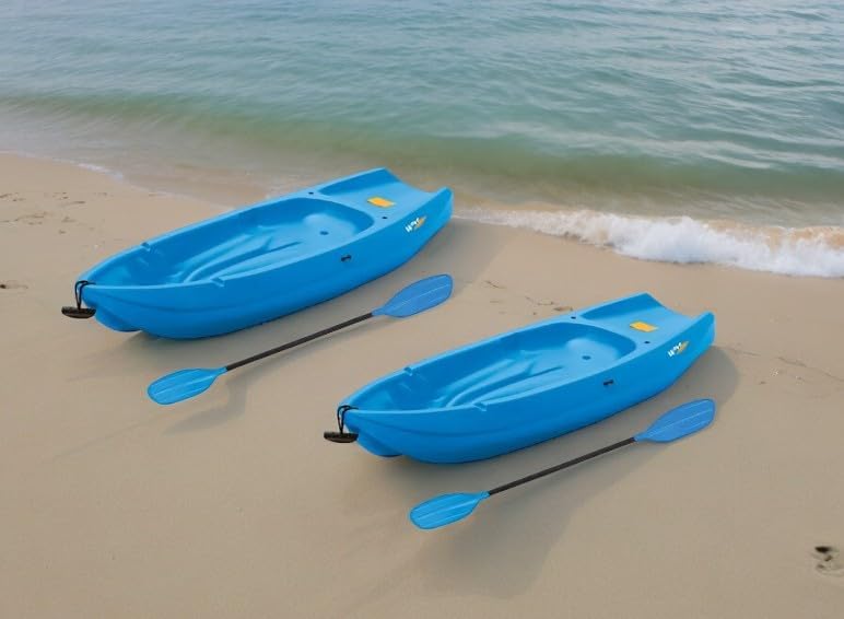 Generic Wave 6' Youth Kayak With Paddle - 6' Youth Wave Kayak