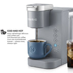 Keurig Single-Serve K-Cup Pod Coffee Maker, White - K-Iced Essentials