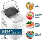 Countertop Ice Maker, 1.5L, White - 368-156-953