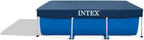 Intex Small Frame Rectangular Pool 260 X 160 X 65 Cm, 2.282 Litros With 300 X 200 Cm Cover - 28271Np/28038