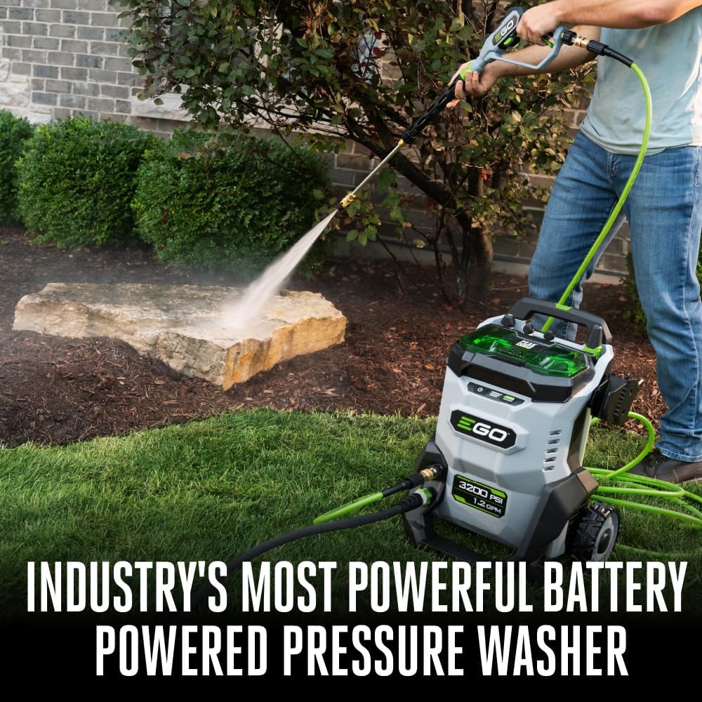EGO Power+ Electric Pressure Washer 3200 PSI, Battery And Charger Not Included - HPW3200
