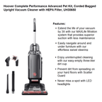 Hoover Complete Performance Advanced Pet Friendly Bagged Upright Vacuum, Grey - UH30650PC