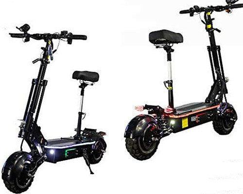 MAXX Foldable Adult Electric Scooter 5000W Dual Motor, 60V/38.5Ah Battery, 83 Miles Range, 60 MPH