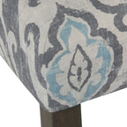 Set Of 2 Upholstered Parsons Dining Chairs, 38 in H x 19 in W x 23.5 in D