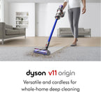 Dyson Cordless Vacuum, 185 AW, 3 Power Modes, Up To 60 Minutes - V11 Origin