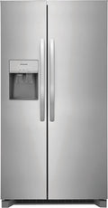 Frigidaire 26 Cu. Ft. 36in Standard Depth Side-by-Side Refrigerator, Stainless Steel - FRSS2623AS
