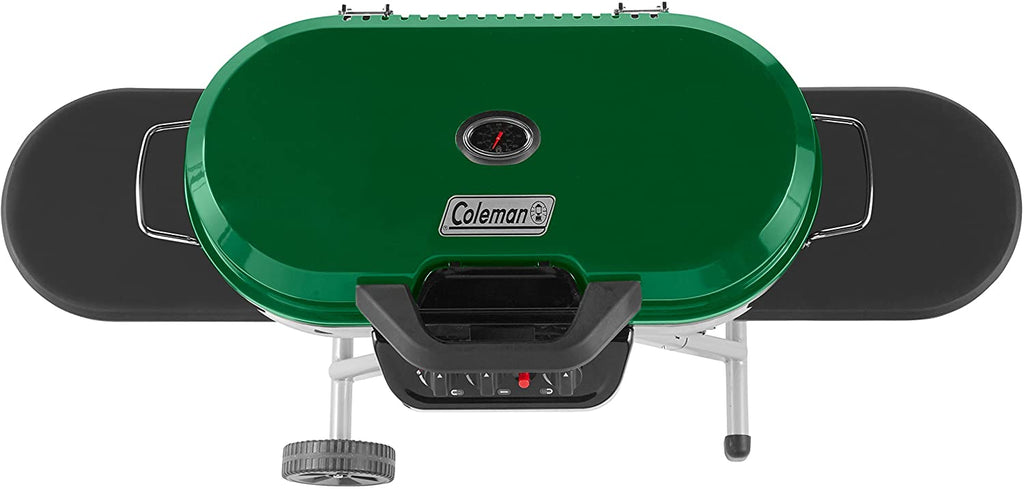 Portable Stand-Up Propane Grill, Black, 3 Burners - 285