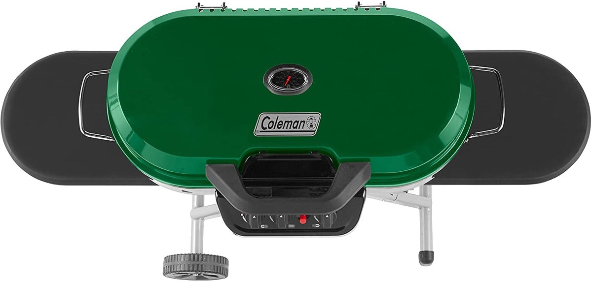 Portable Stand-Up Propane Grill, Black, 3 Burners - 285