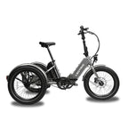 Lectric XP Trike Adult Folding 3-Wheel Electric Tricycle, Graphite, 500W, 20in x 4in Tires - XP Trike