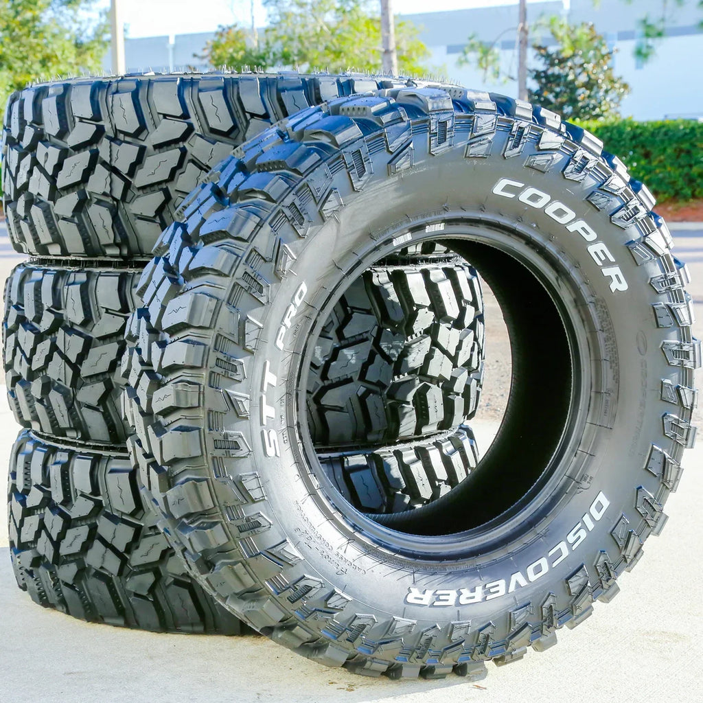 Cooper Discoverer STT Pro LT 285/70R17 121/118Q E 10 Ply Mud Tires, Pair Of 2