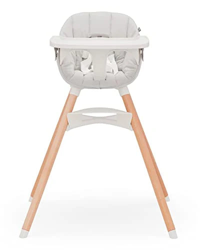 Lalo Convertible High Chair - Coconut Or Grapefruit