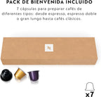 Nespresso De'Longhi Inissia Capsule Coffee Machine 19 Bar, Black - EN80.B