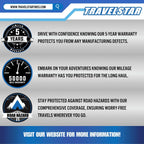 Travelstar UN106 All Season Passenger Tire 215/75R15 100S White Wall 18mm - UN106