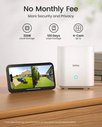 AOSU Wireless Outdoor Home Security Camera System