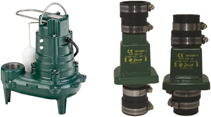 Waste-Mate Automatic Heavy-Duty Submersible Sewage Pump, 1/2 HP - 267-0001