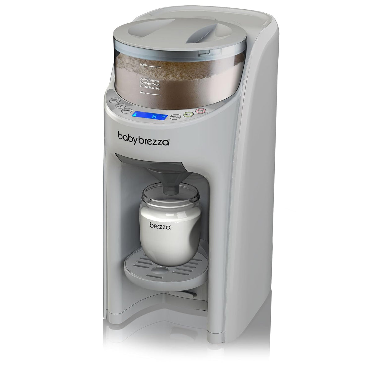 Baby Brezza Automatic Warm Formula Maker, BPA-Free, White - FRP0046COM