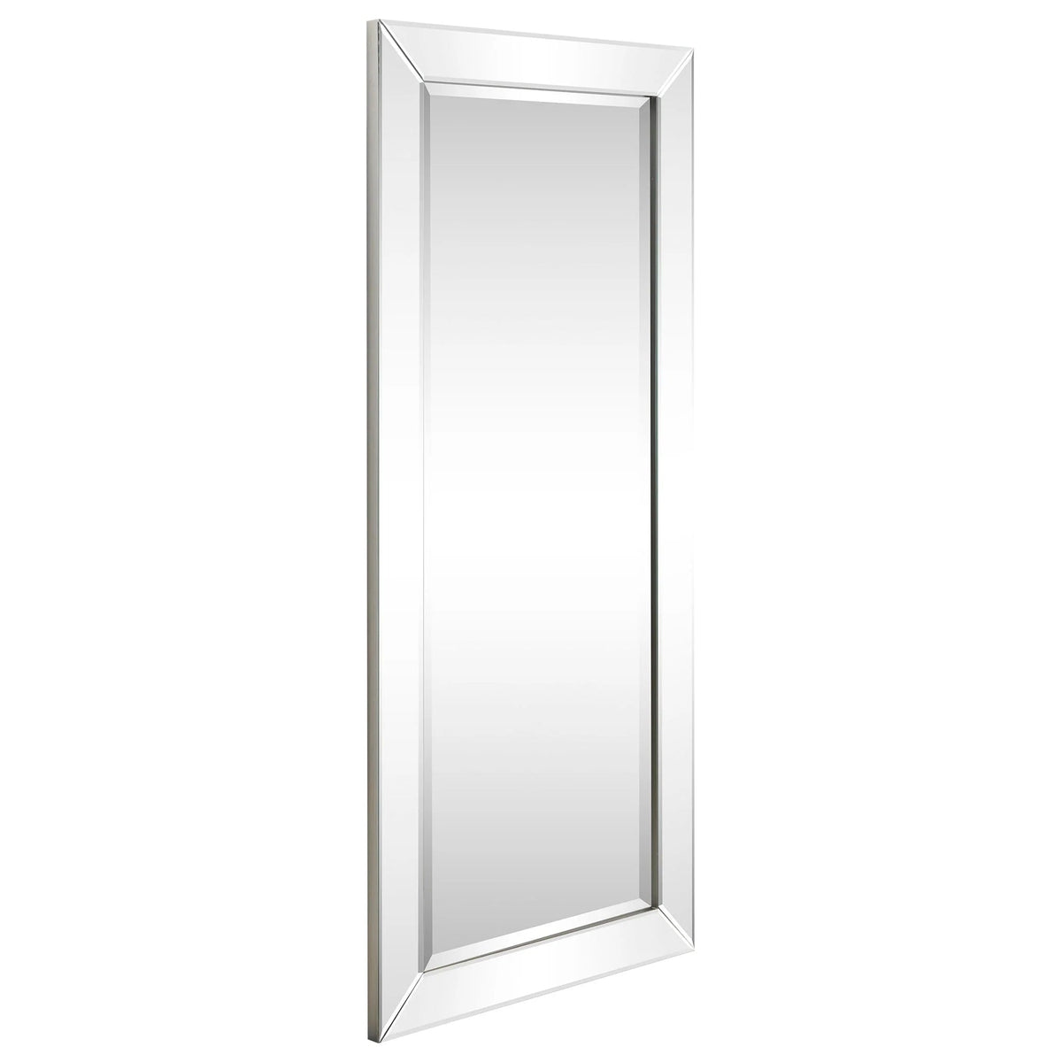 Rectangular Clear Beveled Wall Mirror - 3 Sizes