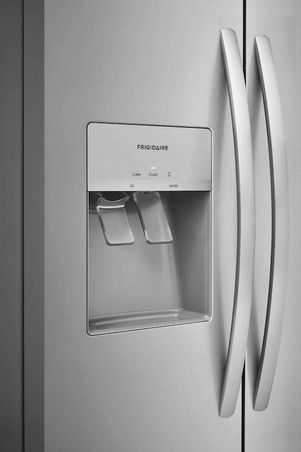 Frigidaire 26 Cu. Ft. 36in Standard Depth Side-by-Side Refrigerator, Stainless Steel - FRSS2623AS