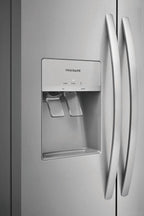 Frigidaire 26 Cu. Ft. 36in Standard Depth Side-by-Side Refrigerator, Stainless Steel - FRSS2623AS