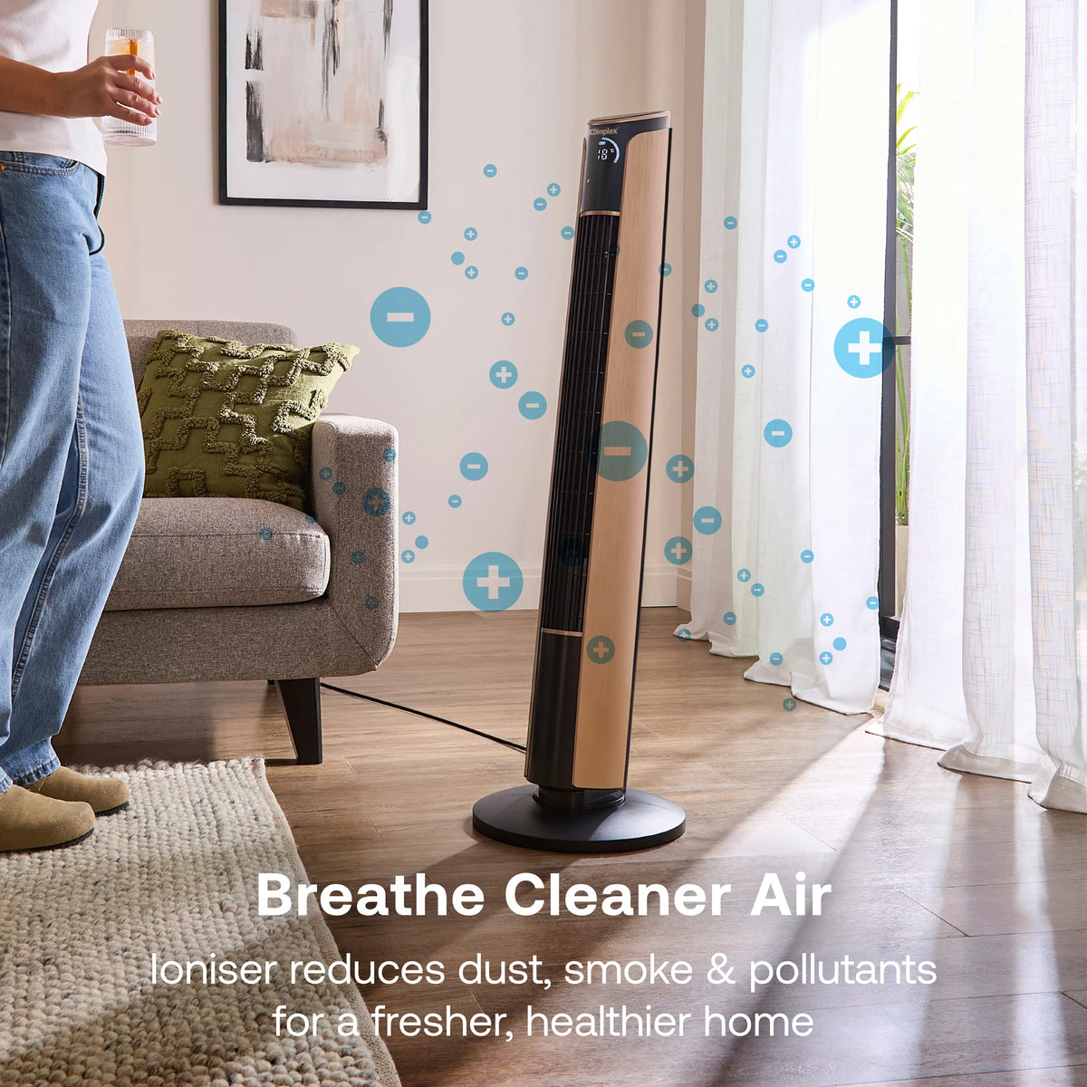 Dimplex Tower Fan With Ioniser
