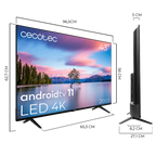 Cecotec LED Television 43 inch 4K UHD Android TV - ALU10043S