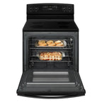 Electric Range - 4.8 Cu. Ft., 30 in, Black