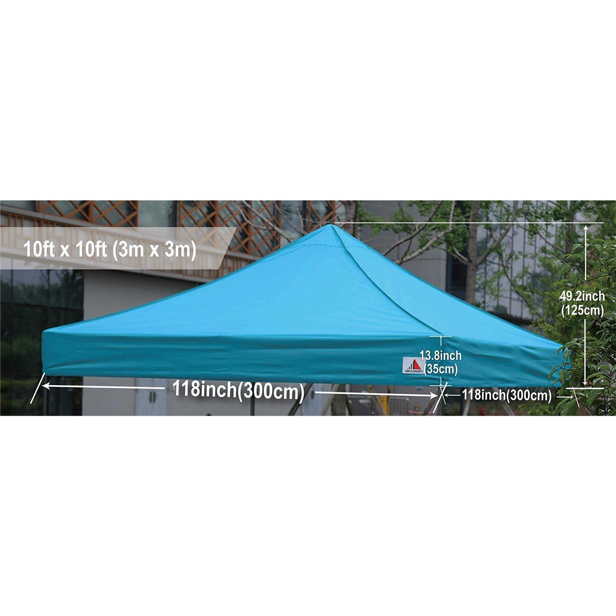 Abccanopy Replacement Canopy Top for 10X10 Pop Up Canopy Tent