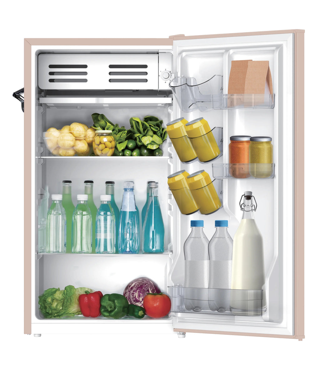 Frigidaire Retro Bar Fridge, 3.2 Cu. Ft., Pink, 65-Watt - EFR376-C-PINK