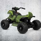 Fisher-Price Power Wheels Jurassic World Dino Racer Ride-On ATV, 6 MPH Green Dinosaur Toy